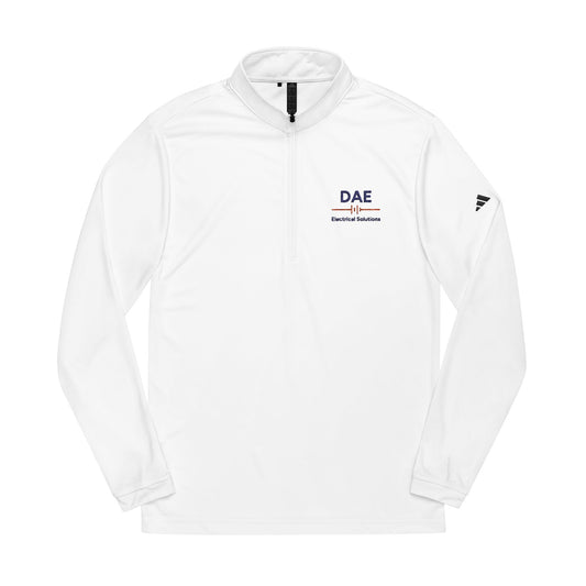 Embroidered Quarter-Zip Pullover — DAE Logo Performance Top