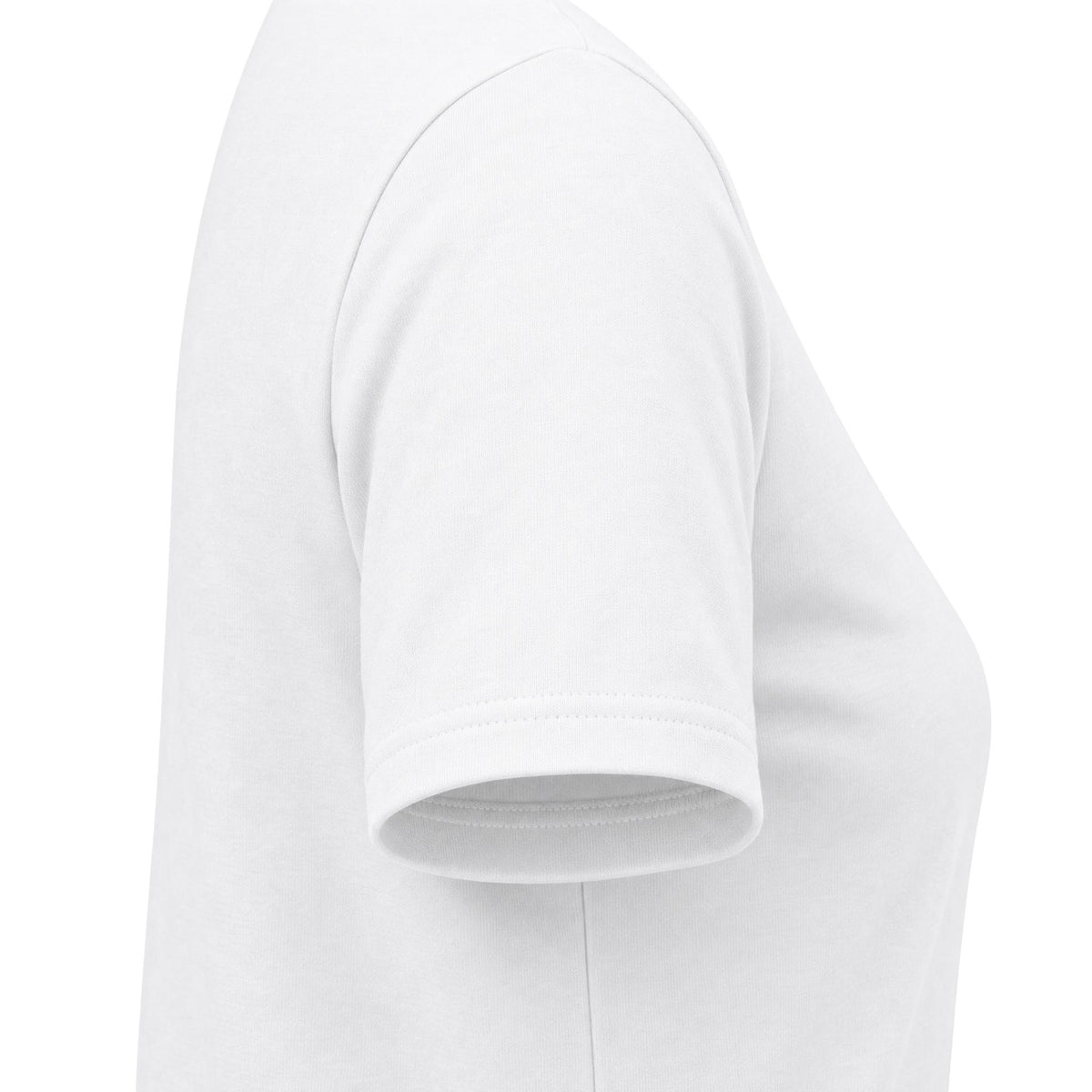 Women's White Tee — Blank Softstyle Crewneck Shirt