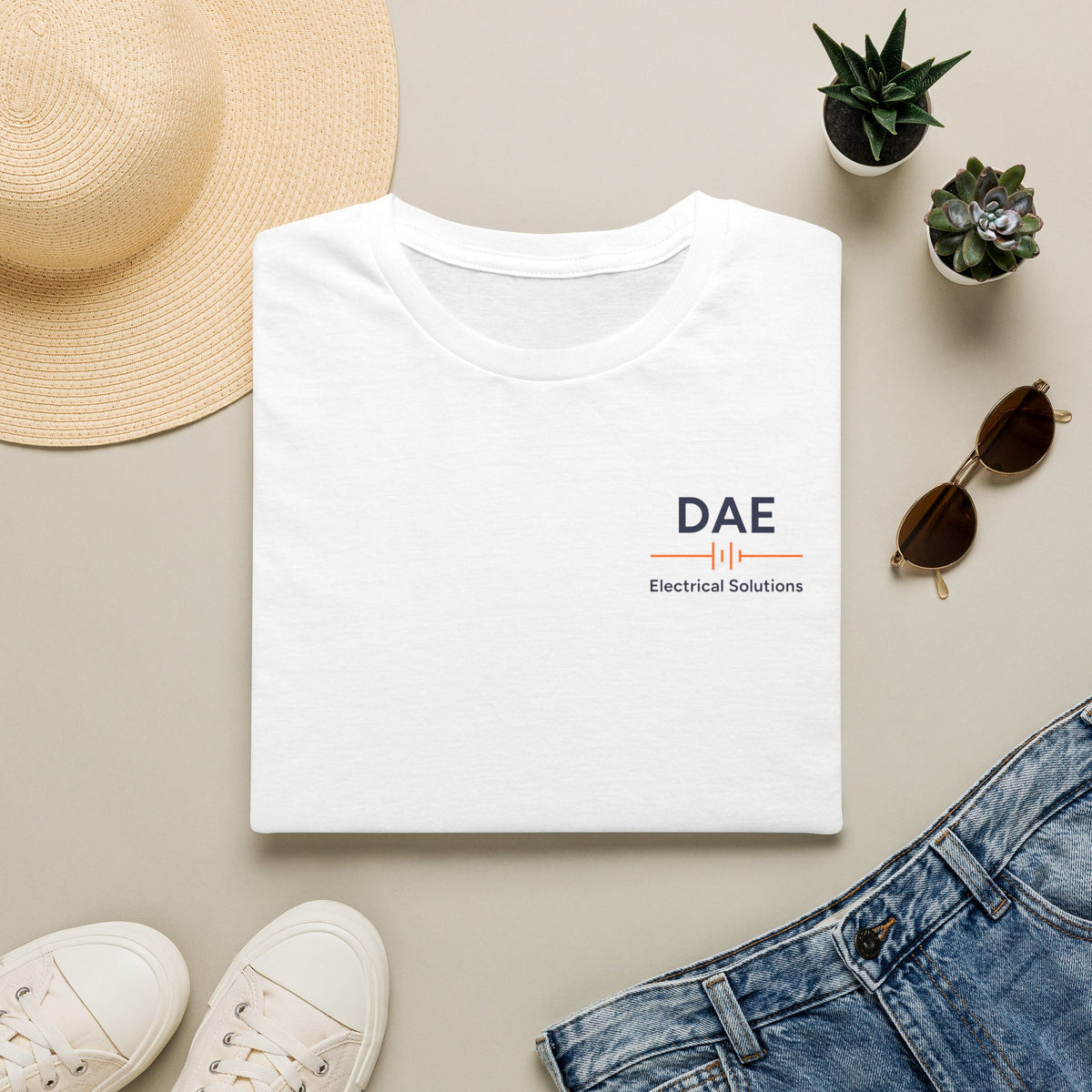 DAE Electrical Solutions Minimal Logo T-Shirt