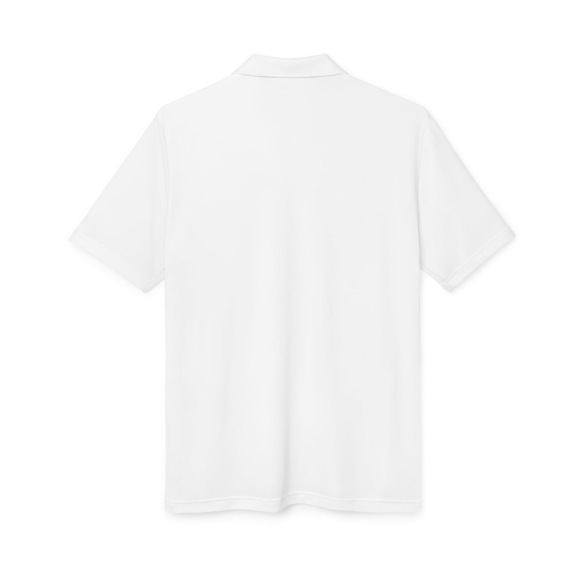 DAE Logo Performance Polo Shirt — Clean White Corporate Golf/Workwear